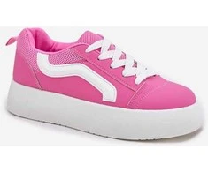 Moteriški rožiniai laisvalaikio batai su platforma Step in Style