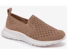 Moteriški slip-on sportbačiai Geressa, smėlio spalvos