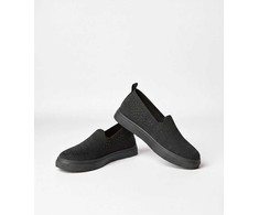 Moteriški slip-on sportbačiai su akutėmis juodi Gabrielle