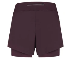 Moteriški šortai 2in1 ESSENTIAL violetiniai Rogelli XS