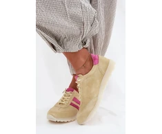 Moteriški sportbačiai iš zomšos Step in style