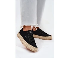 Moteriški sportbačiai Lee Cooper, juodi