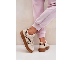 Moteriški sportbačiai su leopardo rašto detalėmis Step in style