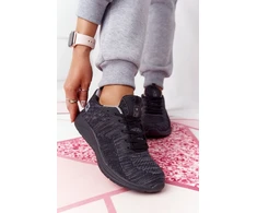Moteriški sportiniai bateliai su COMFORT FOAM, juodi