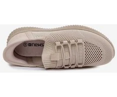 Moteriški sportiniai slip-on bateliai, smėlio ir alyvuogių spalvos