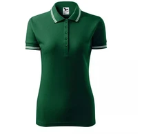 Moteriški urban polo marškiniai (tamsiai žali)
