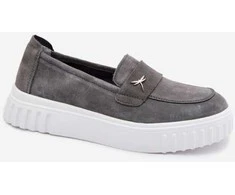 Moteriški zomšiniai platforminiai bateliai Step in Style
