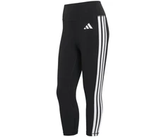 Moteriškos „adidas“ 3/4 ilgio „Optime Essentials“ sportinės tamprės su 3 juostelėmis, juodos spalvos, KE6062