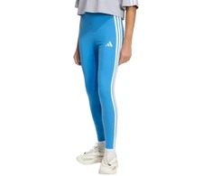 Moteriškos adidas Essentials 3-juostelių leginsai Mėlyni KC5179