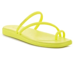 Moteriškos basutės CROCS MIAMI TOE LOOP SANDAL W, citruso spalvos, 209862-738