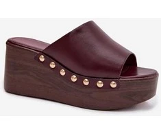 Moteriškos basutės iš dirbtinės odos su 8,5 cm kulnu Step in style