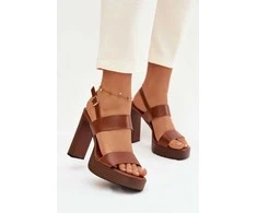 Moteriškos basutės su 11,5 cm kulnu Step in style