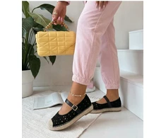 Moteriškos espadrilės su 3 cm platforma