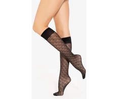 Moteriškos kelio aukščio kojinės 30 DEN TRENDY LINE