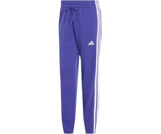 Moteriškos kelnės adidas Essentials 3-Stripes French Terry, violetinės