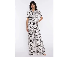 Moteriškos kelnės Nife, rayon ir nylon