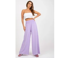 Moteriškos kelnės šviesiai violetinės