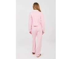 Moteriškos laisvalaikio kelnės šviesiai rožinės spalvos