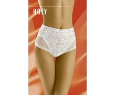 Moteriškos nėriniuotos kelnaitės Hoty baltos