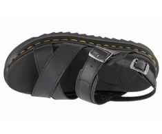 Moteriškos odinės basutės su platforma Dr. Martens Voss II, juodos