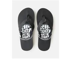Moteriškos šlepetės per pirštą Rip Curl Ripper Bloom, juodos