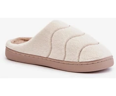 Moteriškos šlepetės su kailiuku Step in style