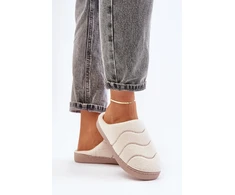 Moteriškos šlepetės su kailiuku Step in style