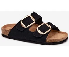 Moteriškos šlepetės su korko padu Lee Cooper