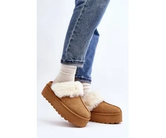 Moteriškos šlepetės su pašiltinimu Step in style