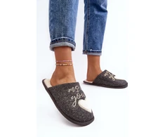 Moteriškos šlepetės su pašiltinimu Step in style