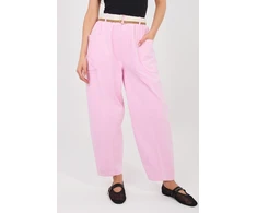 Moteriškos velvetinės kelnės siaurėjančio kirpimo 225099 Rue Paris