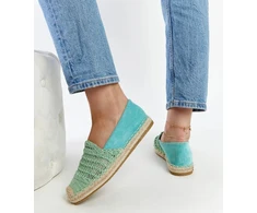 Moteriškos žalios espadrilės Gordana