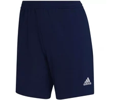 Moterų adidas Entrada 22 tamsiai mėlyni šortai HI0004