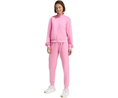 Moterų adidas Essentials Feel Cozy sportinis kostiumas, rožinis, KB8458