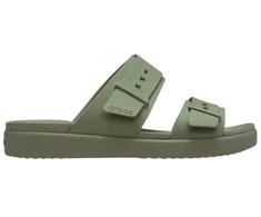 Moterų basutės Crocs Brooklyn Buckle Low, žalios, 211215 3BX