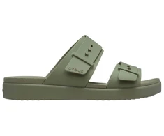 Moterų basutės Crocs Brooklyn Buckle Low, žalios, 211215 3BX