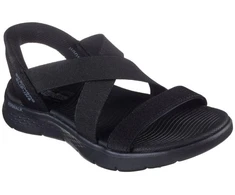 Moterų basutės Skechers GO WALK FLEX SANDAL GLIMMER UP 141489 BBK