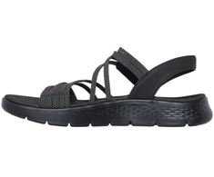 Moterų basutės Skechers GO WALK FLEX SANDAL EMMA 141473 BKGY