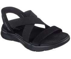 Moterų basutės Skechers GO WALK FLEX SANDAL GLIMMER UP 141489 BBK