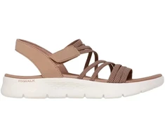 Moterų basutės Skechers GO WALK FLEX SANDAL EMMA 141473 TAN