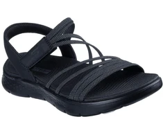 Moterų basutės Skechers GO WALK FLEX SANDAL EMMA 141473 BKGY
