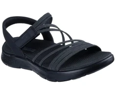 Moterų basutės Skechers GO WALK FLEX SANDAL EMMA 141473 BKGY