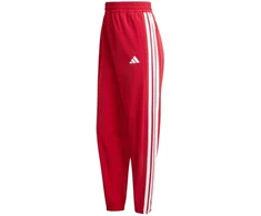 Moterų kelnės adidas Train Essentials 3-Stripes Woven, raudonos, KF8554