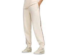 Moterų kelnės Puma ESS Graphic Animal Comfort smėlio spalvos 692464 87