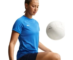 Moterų marškinėliai Nike Dri-Fit Park VIII, mėlyni, HV8178 463