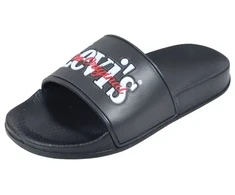Moterų šlepetės per pirštą Levi's Pool S, juodos VPOL0251S-0003