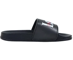 Moterų šlepetės per pirštą Levi's Pool S, juodos VPOL0251S-0003