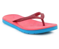 Moterų šlepetės per pirštą NEW BALANCE PRO THONG, mėlynos/bordo/rožinės spalvos, NBW6076BMP