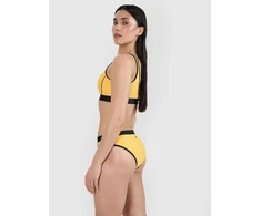 Moterų vidutinio liemens bikini kelnaitės 4F 4FWSS25UBKBF078-71S