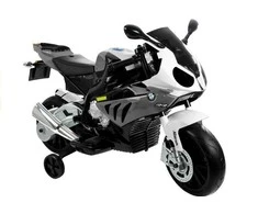 Motociklas elektrinis BMW S1000RR – mažiesiems greičio entuziastams ir žaidimų nuotykiams.